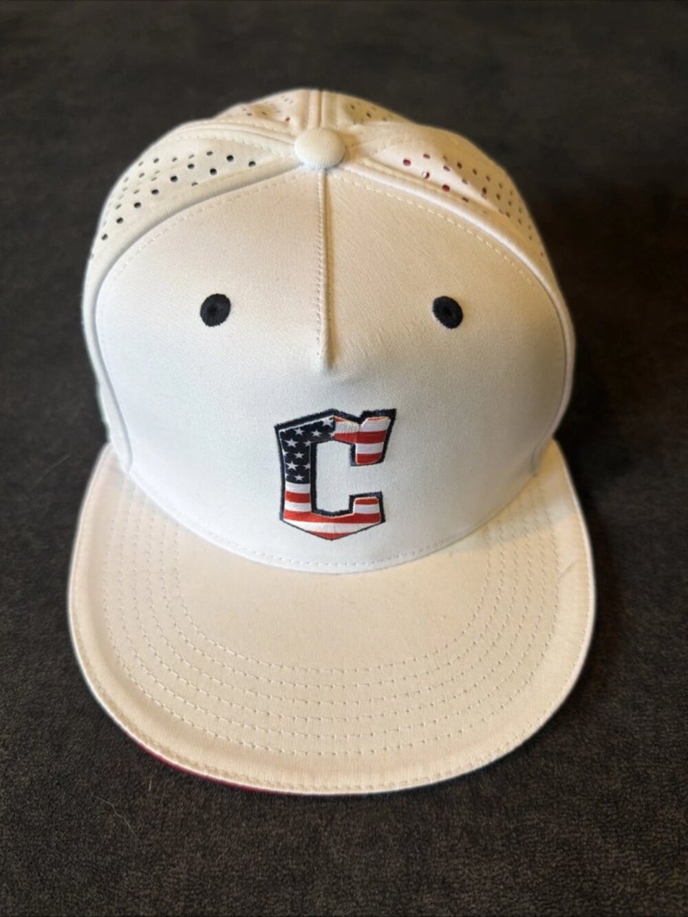 Cleveland Guardians Patriotic July 4th Hat USA American Flag 250 Giveaway SGA